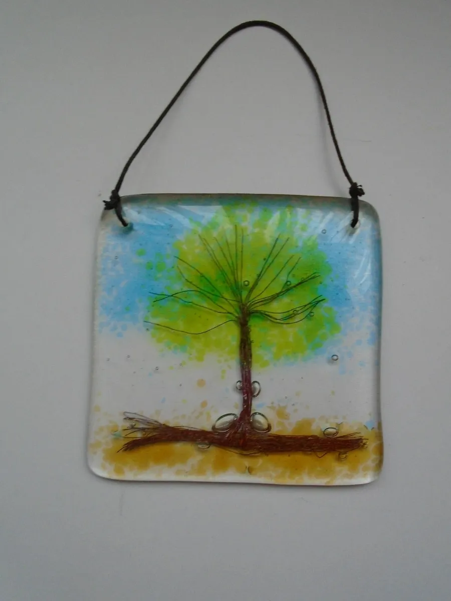 Suncatcher, Home decor, Fused glass - Image 4