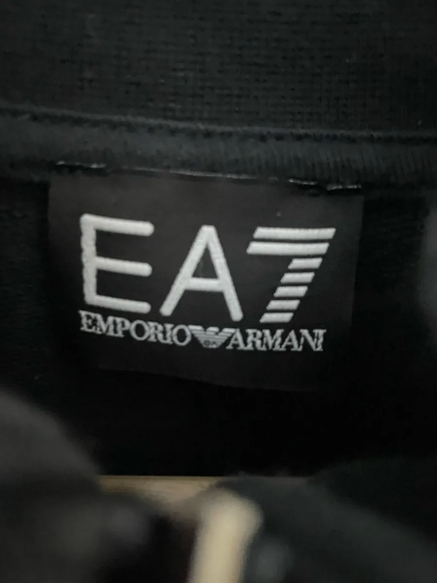 EA7 Emporio Armani Navy Tracksuit Top - Image 3