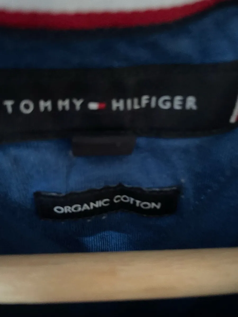 Tommy Hilfiger Blue T-Shirt - Image 3