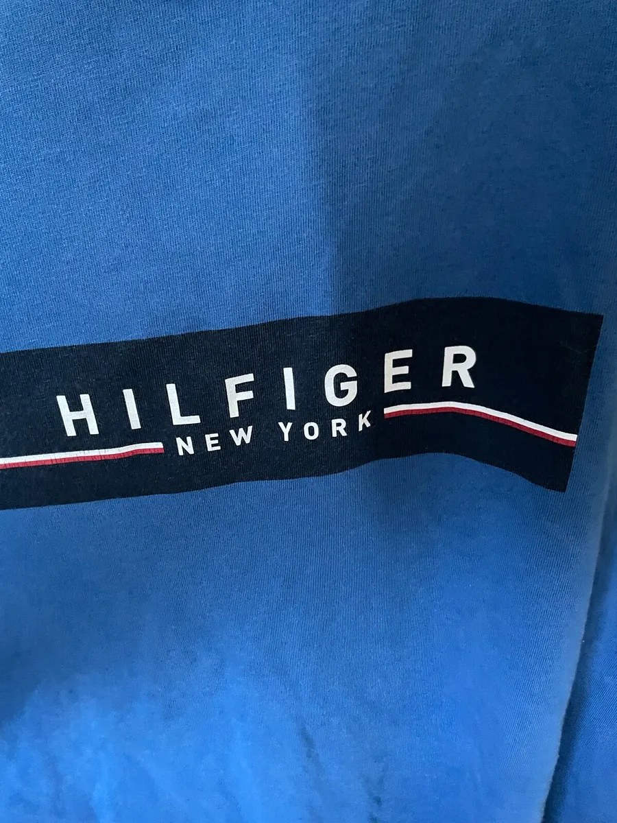 Tommy Hilfiger Blue T-Shirt - Image 4