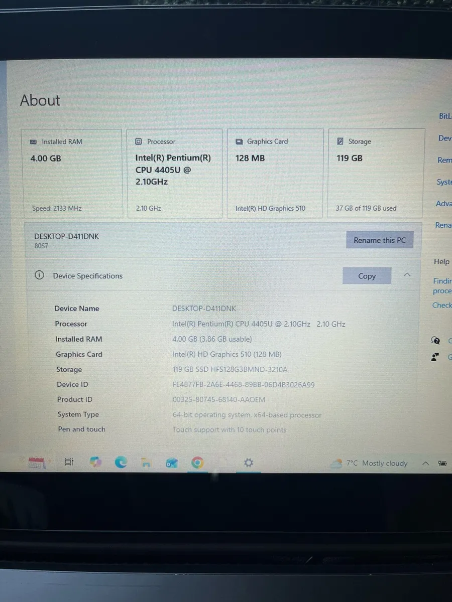 Lenovo yoga laptop - Image 4