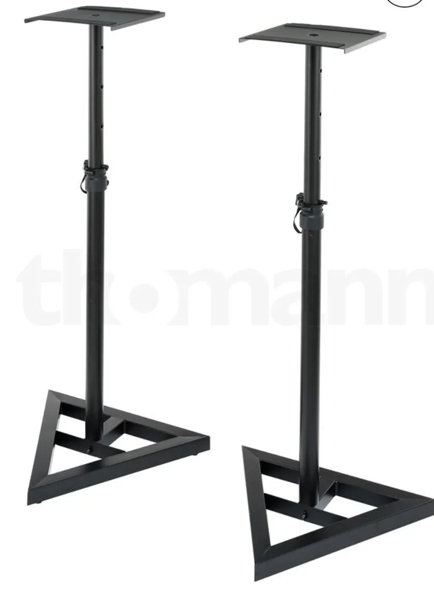 KRK Rokit 6 speakers with floor stands - Image 4