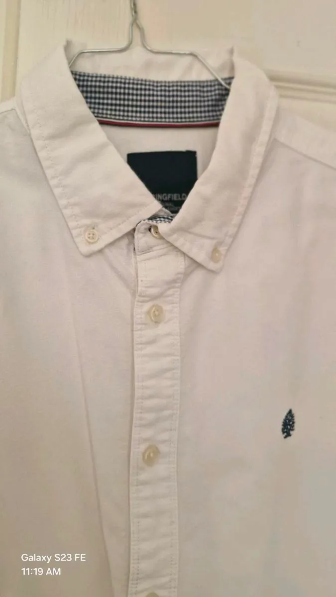 Mens springfield white Xl shirt - Image 2