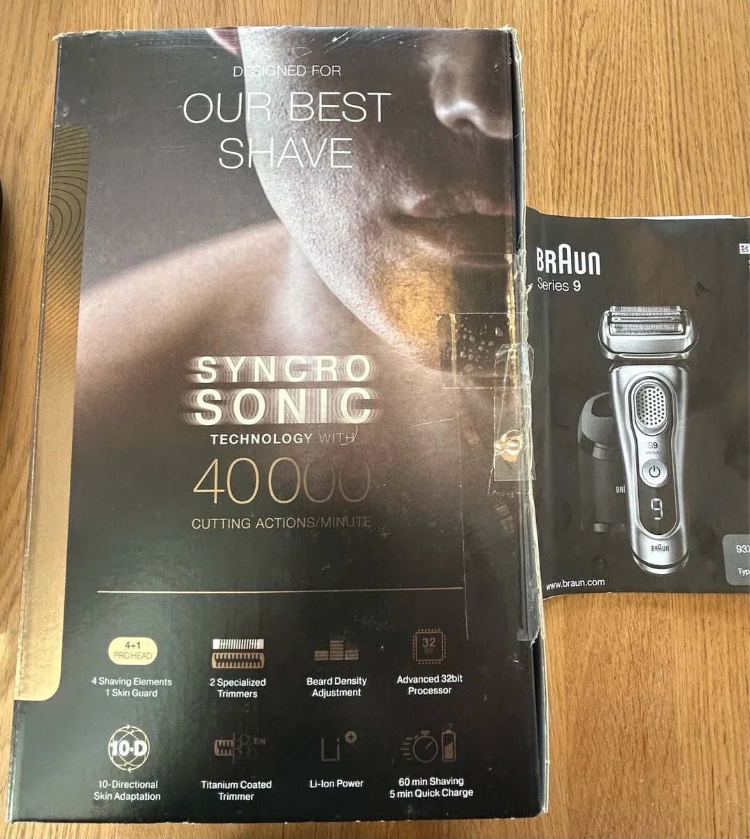 Braun Series 9 Shaver - Image 1