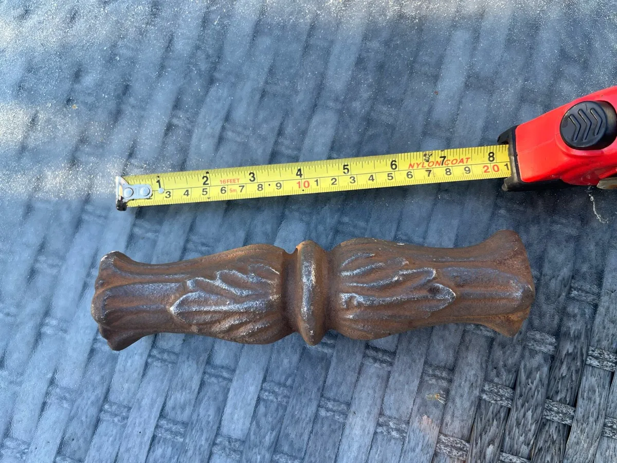 x 48 Wrought Iron Bosses for Antique Gates - Image 1