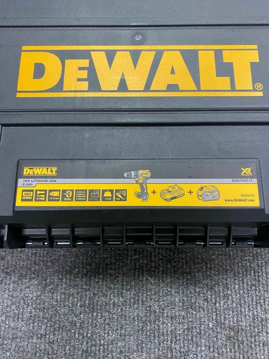 Dewalt DCD796T1T Drill Set New/Unused - Image 3