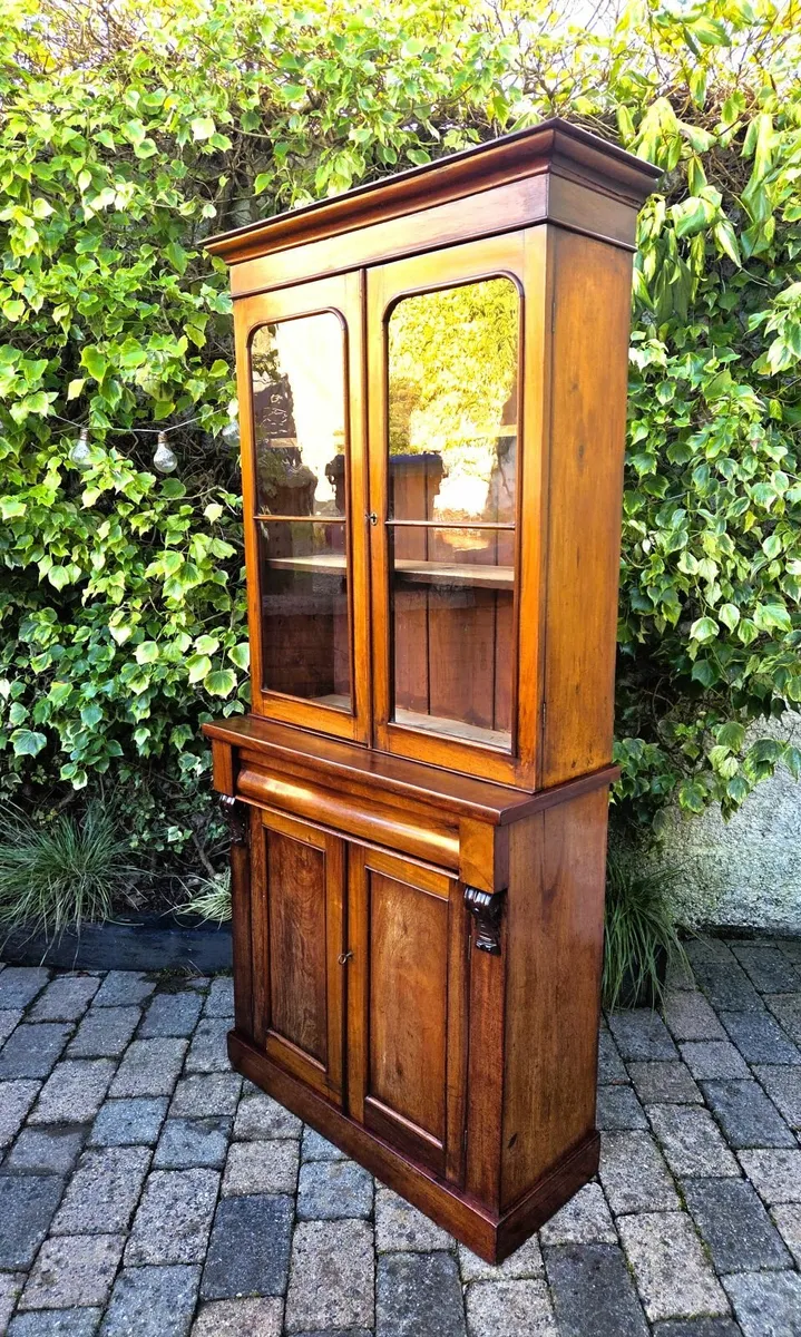 Victorian Display Bookcase- Circa 1870 - Image 1