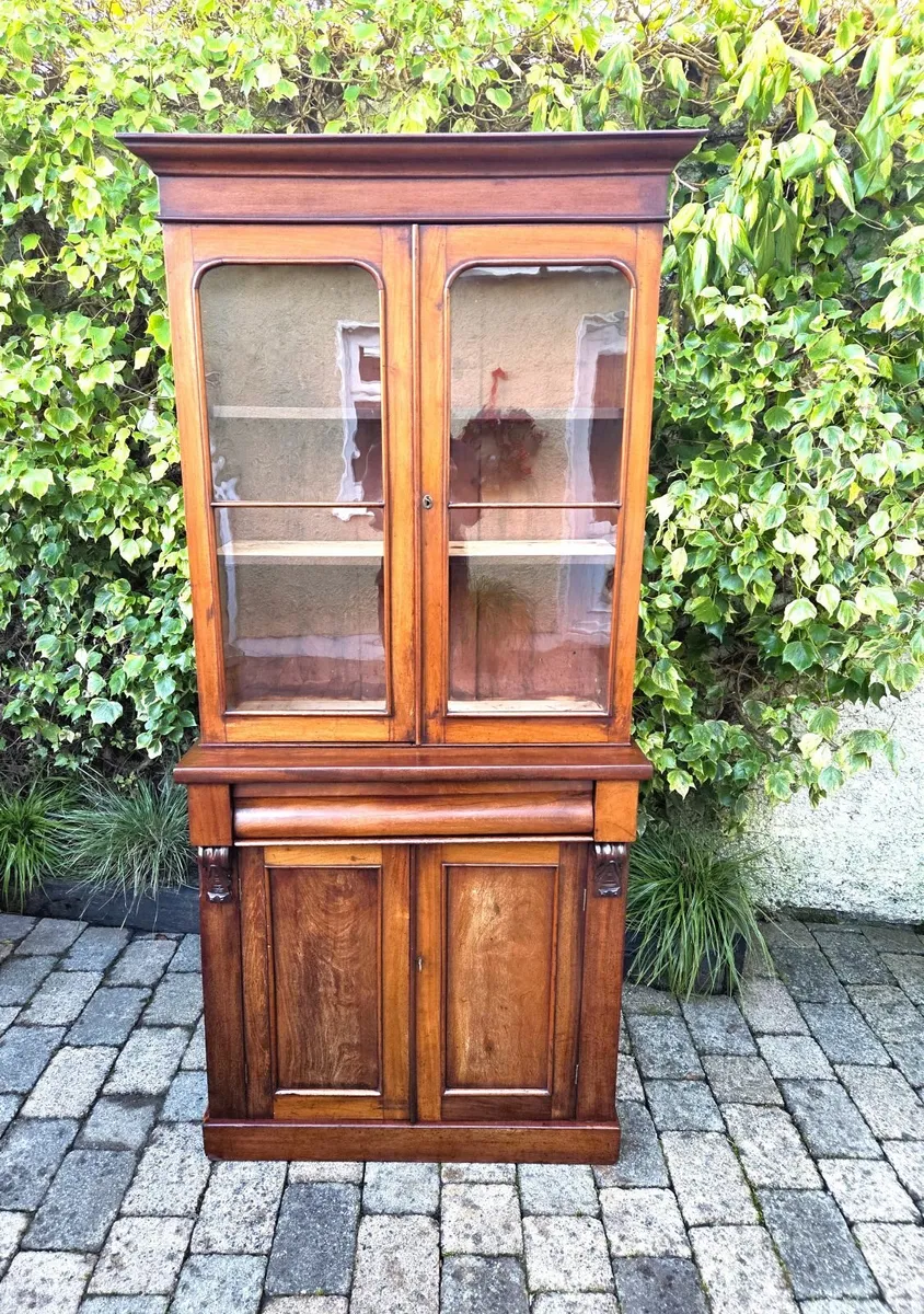 Victorian Display Bookcase- Circa 1870 - Image 2