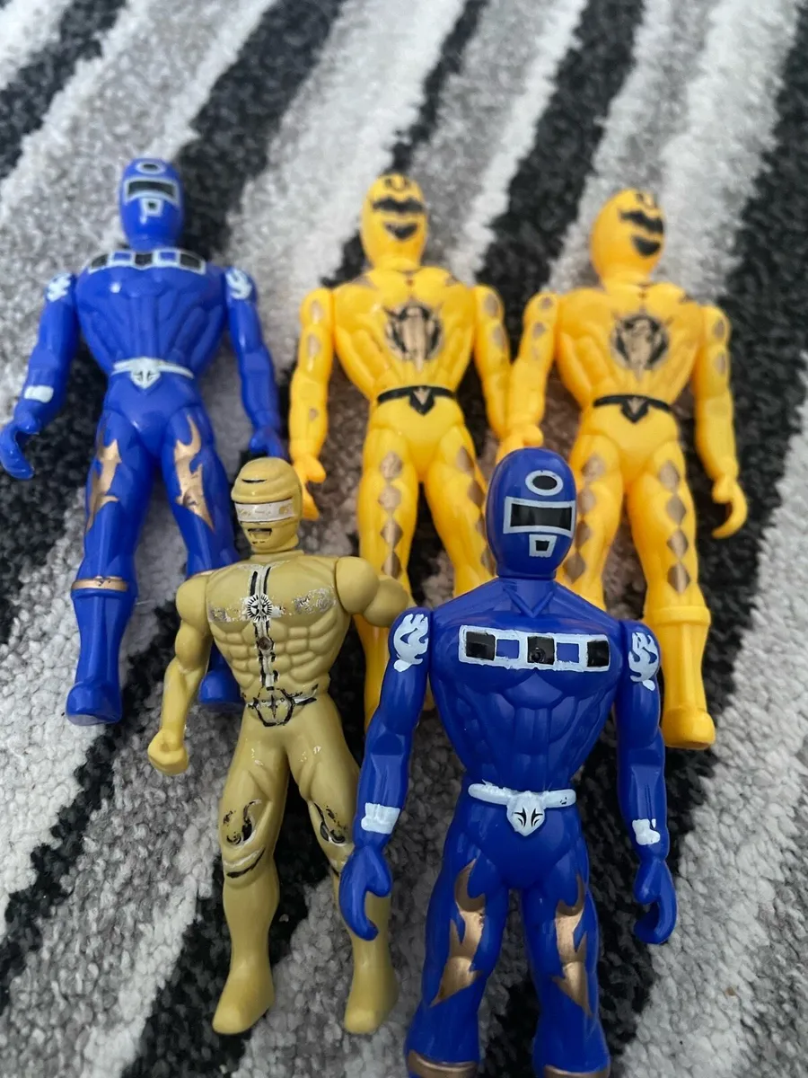 Power Rangers Figures Job Lot 5 Figures - Image 1