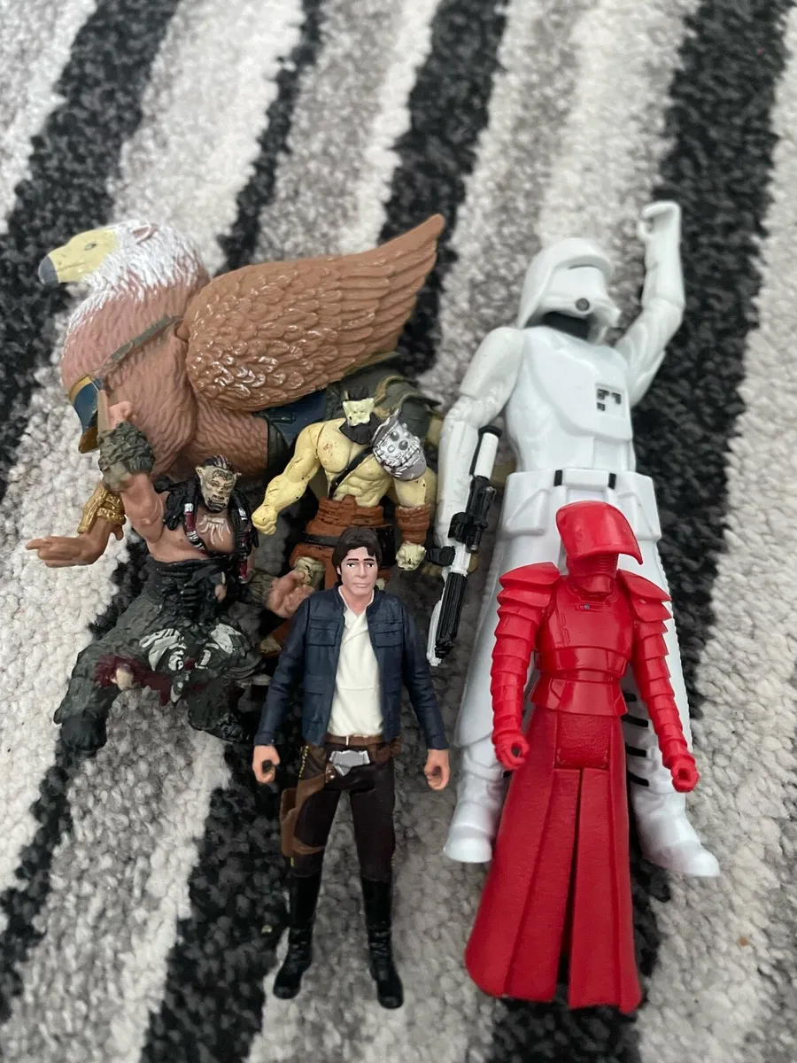 Star Wars World of Warcraft Job Lot 6 Figures - Image 1