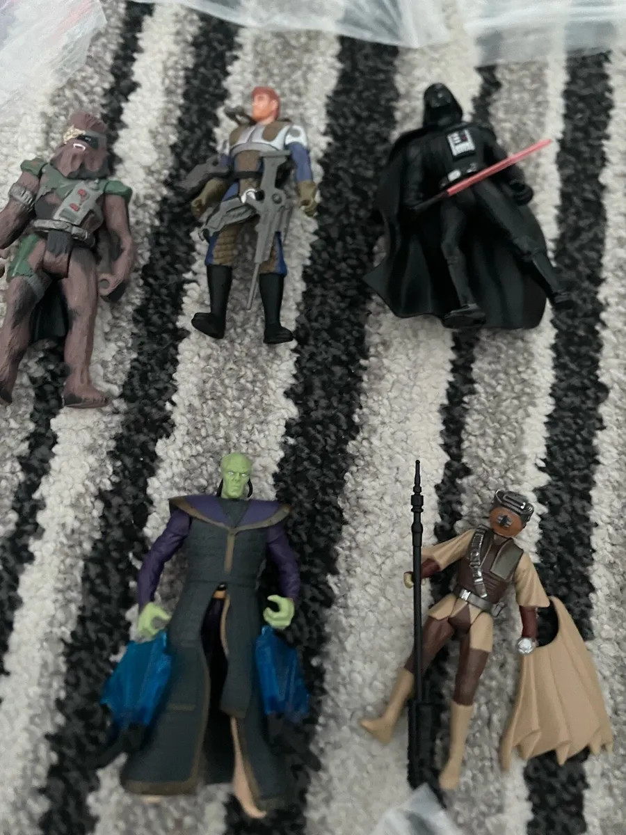 Star Wars Kenner 1990s Figures Job Lot 8 Figures - Image 1