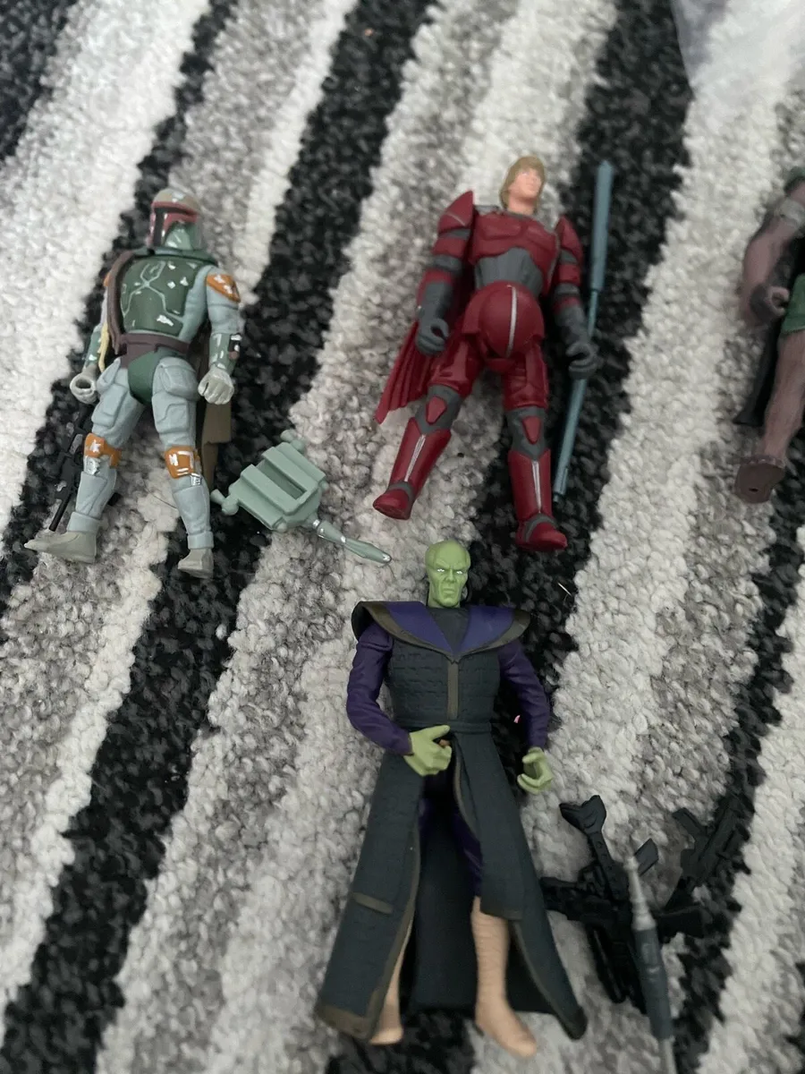 Star Wars Kenner 1990s Figures Job Lot 8 Figures - Image 2