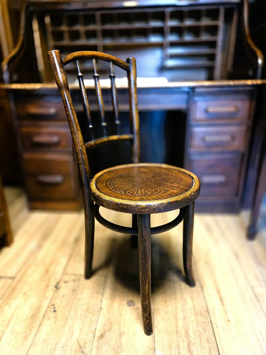 Vintage Bentwood Chair by Thonet- Circa 1920s - Image 1