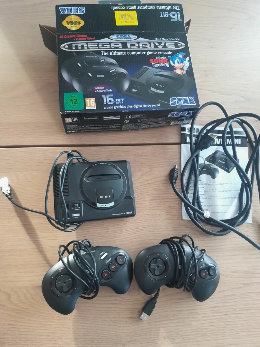 Sega Mega Drive Mini Console 40 Games - Image 1