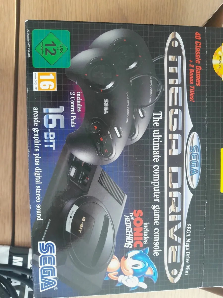 Sega Mega Drive Mini Console 40 Games - Image 2