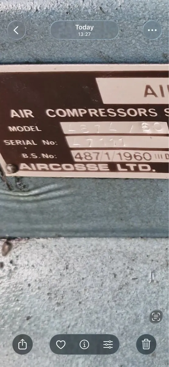 Air Compressor Flywheel WANTED - Image 1