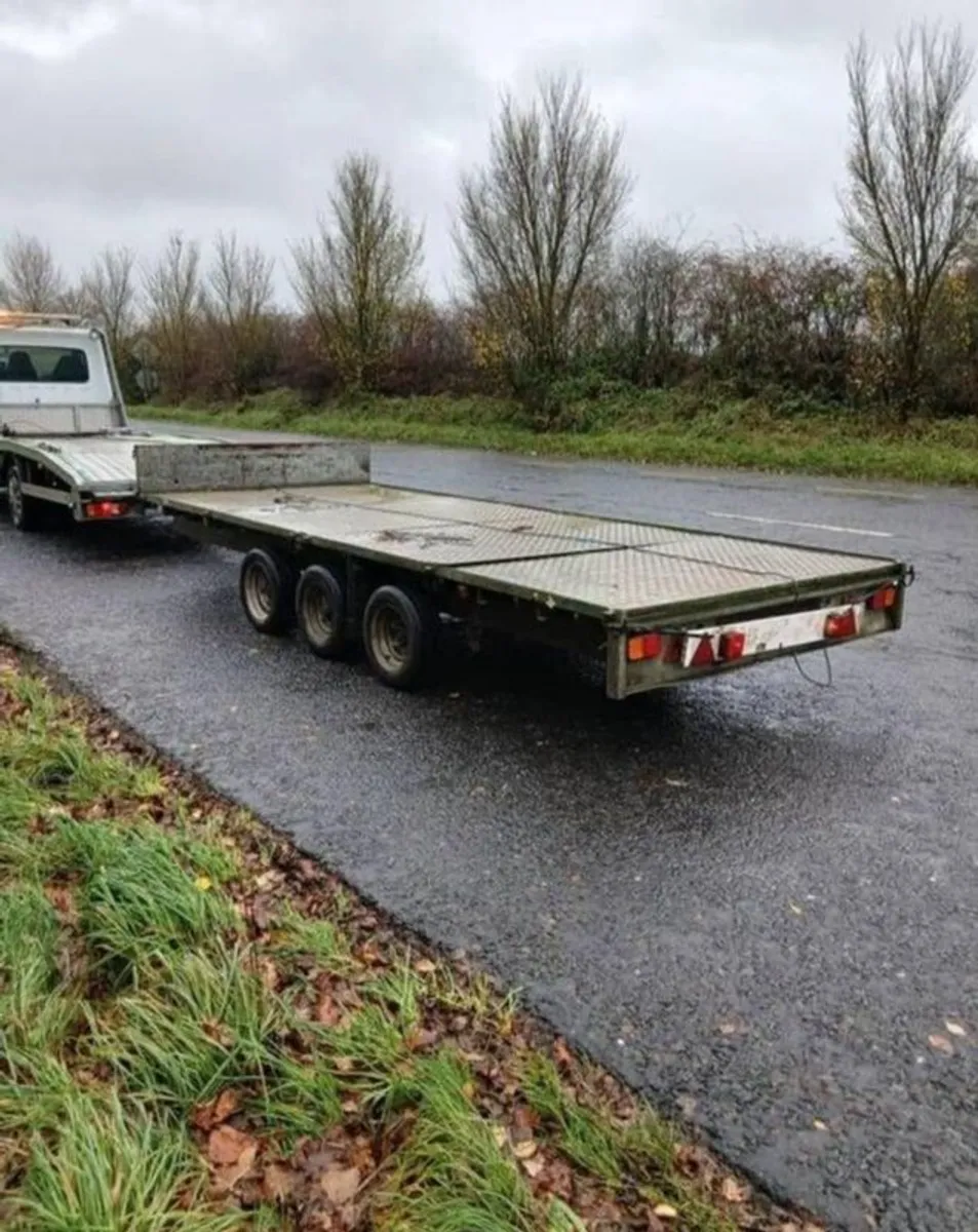 Ifor Williams 16ft6 Tri Axle Flat Bed Trailer - Image 4