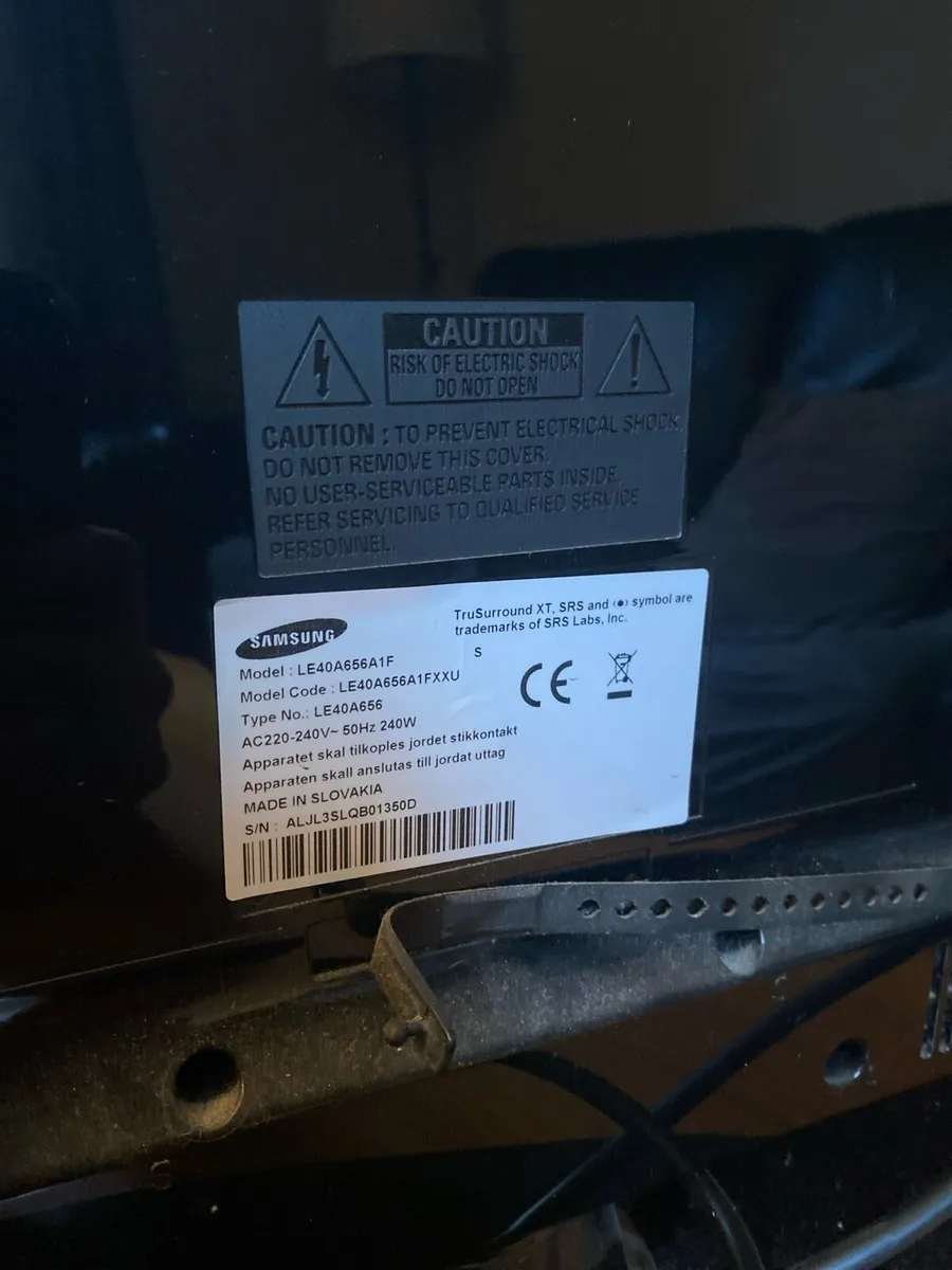 Samsung 40 inch Tv - Image 2