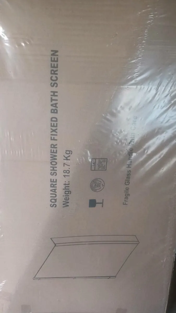 Bathroom shower screen - Image 1