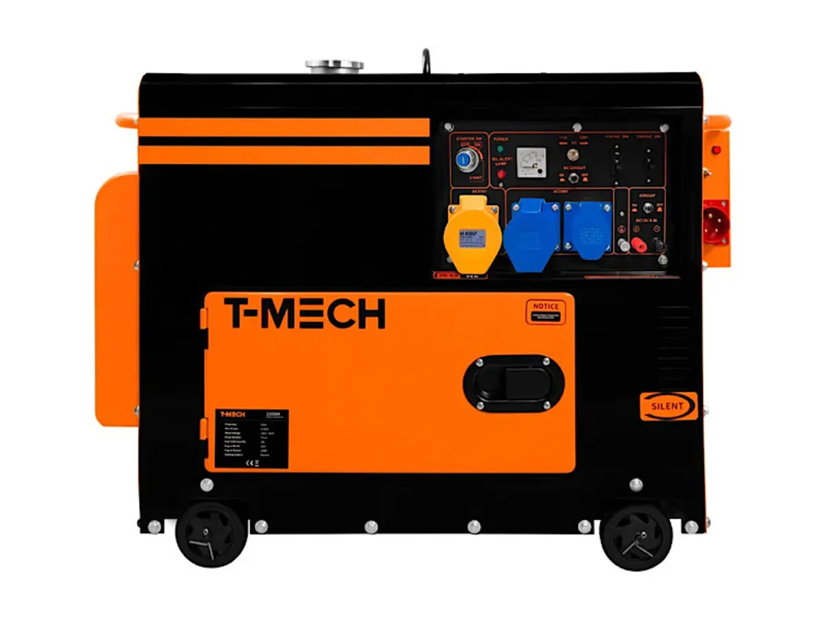 6KVA T Mech Silent Diesel Generator - Image 1