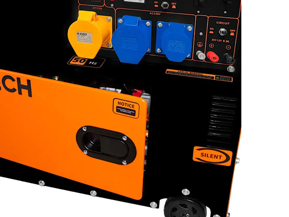 6KVA T Mech Silent Diesel Generator - Image 4