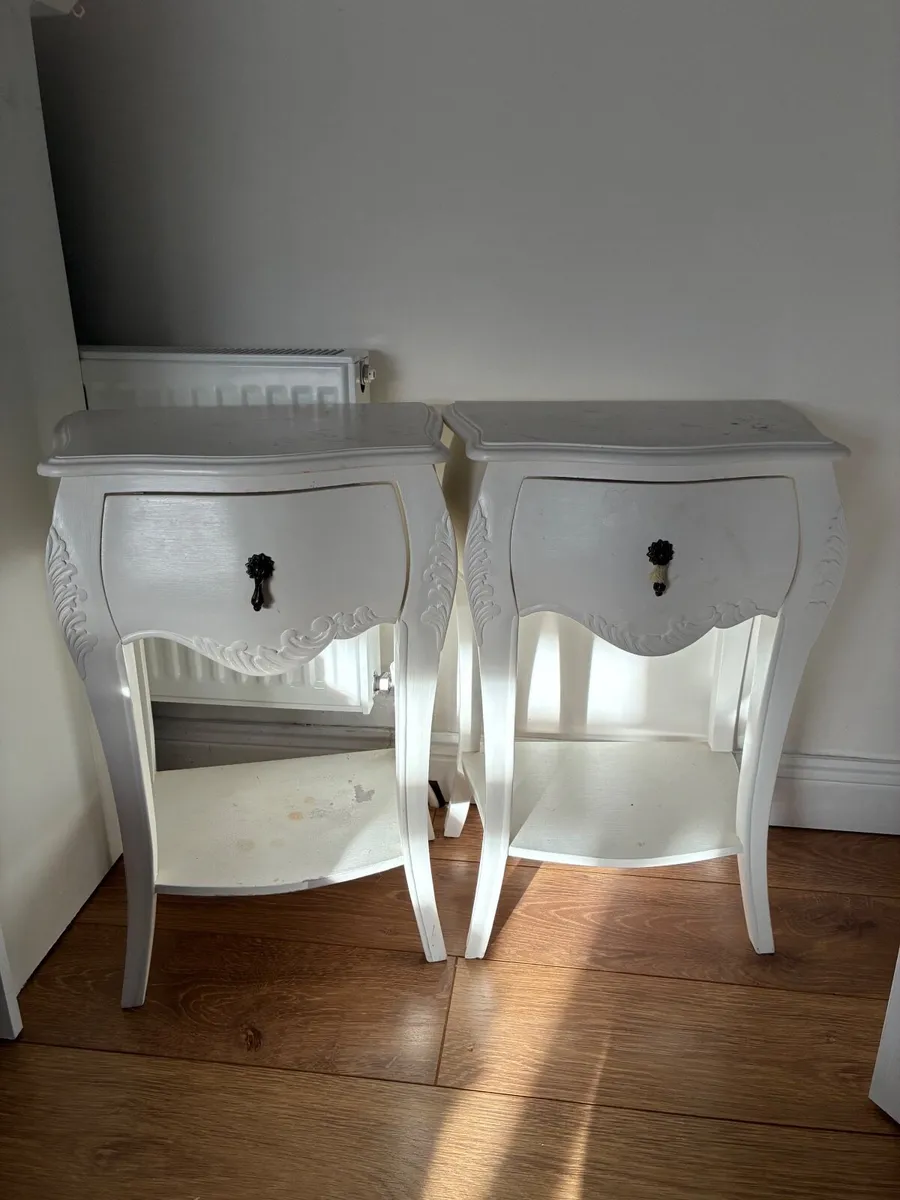 Bed side lockers - Image 1