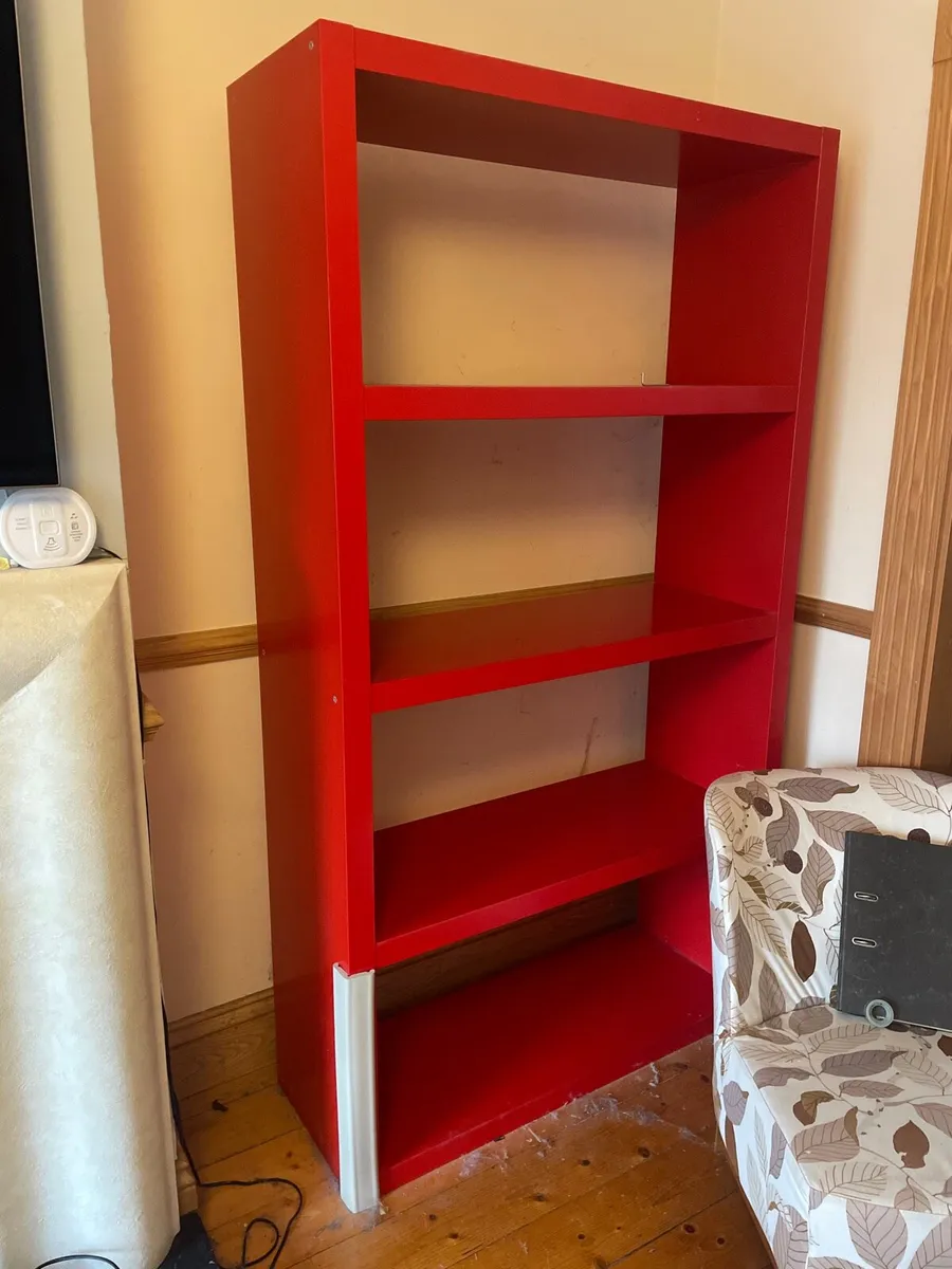 IKEA shelving unit.