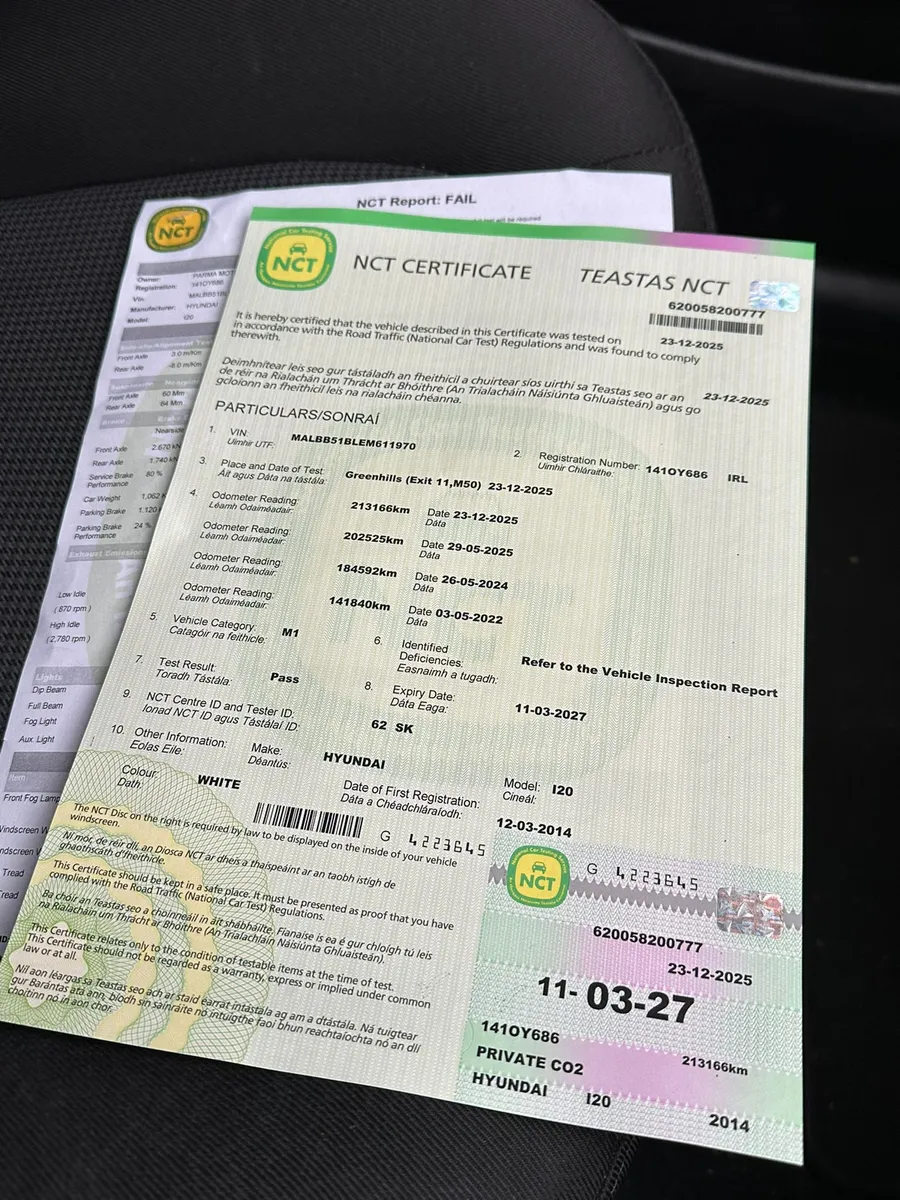 Hyundai i20 2014 new nct 03/27 - Image 3