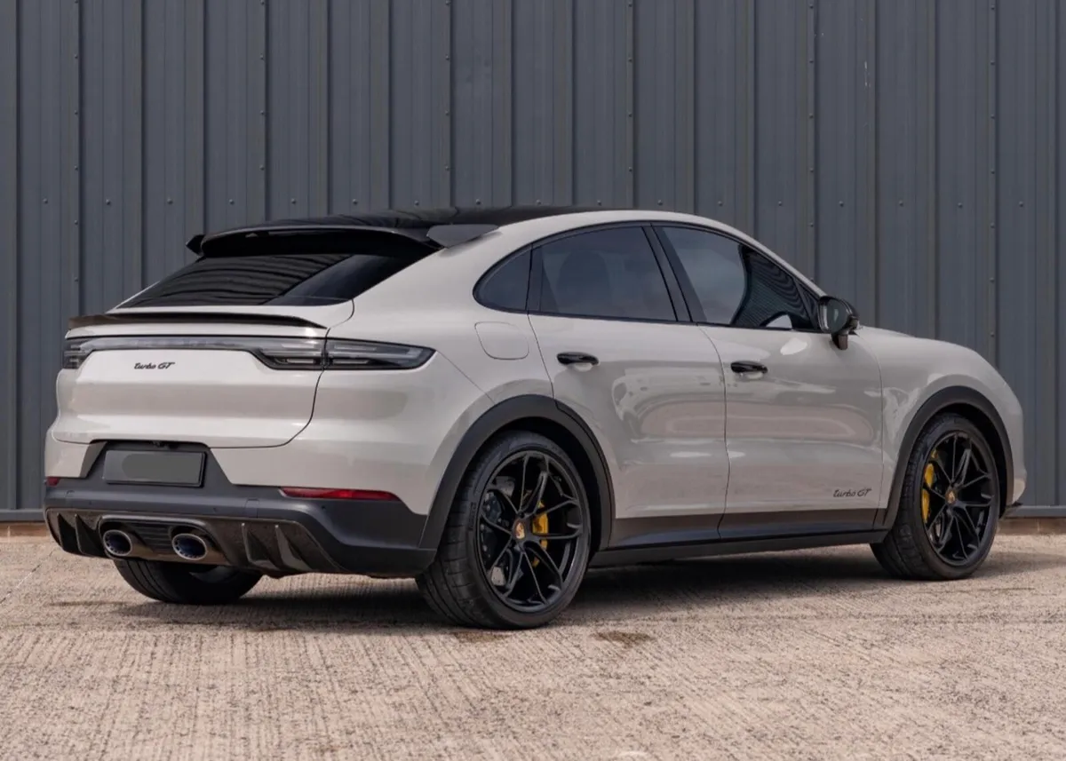 2022 Porsche Cayenne Turbo GT finished in Crayon - Image 2