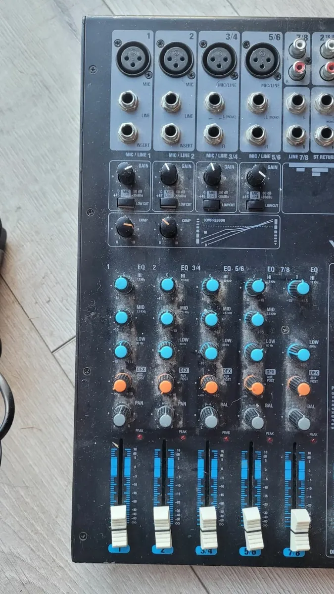 LD Systems VIBZ-8DC 8 Channel Mixer - Image 3