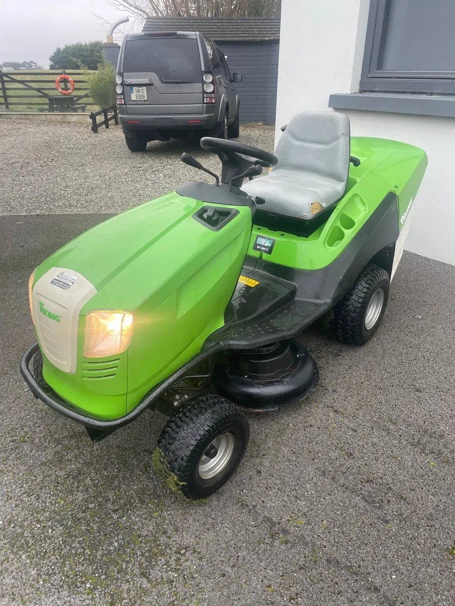 Viking ride on mower - Image 4