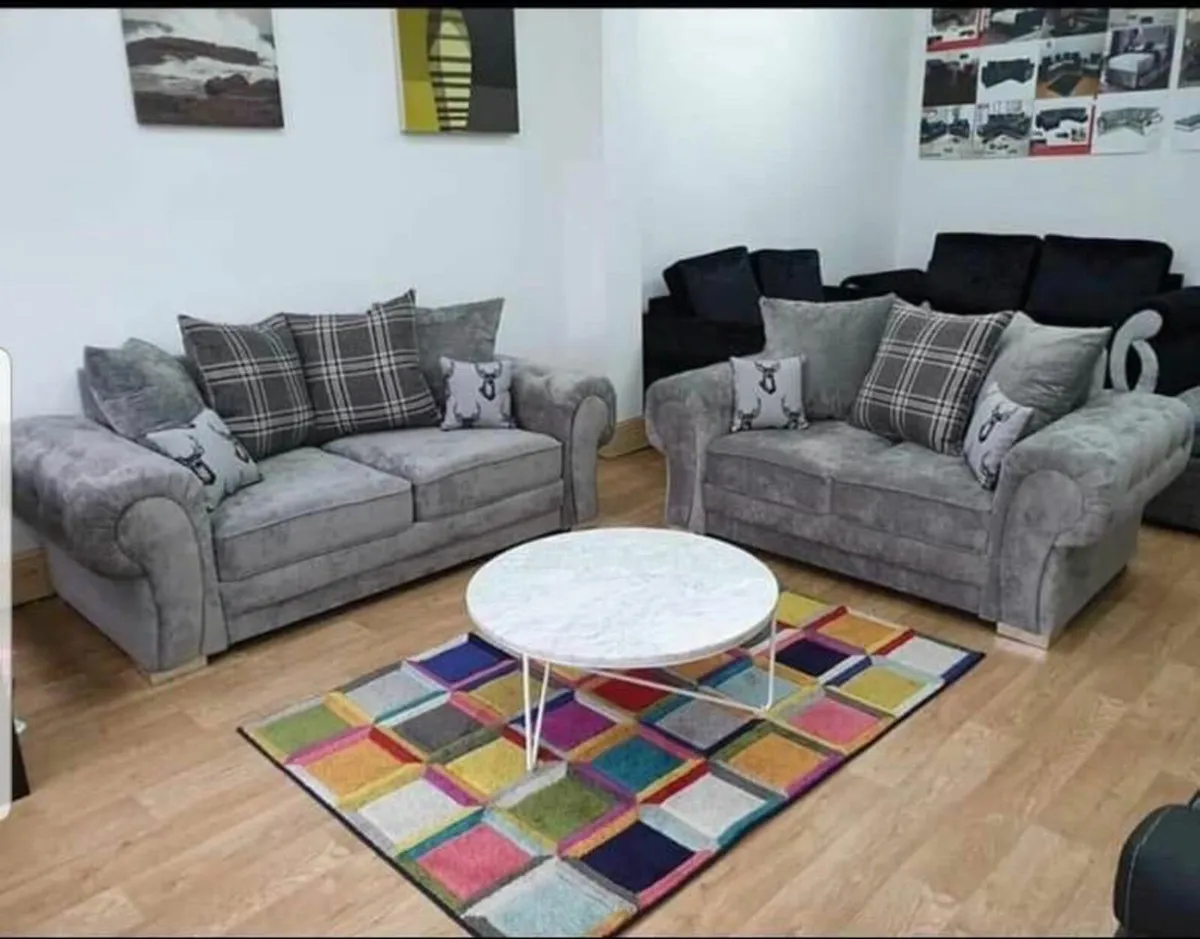 "Lovely Verona 3/2 Nd Corner Sofas" - Image 1