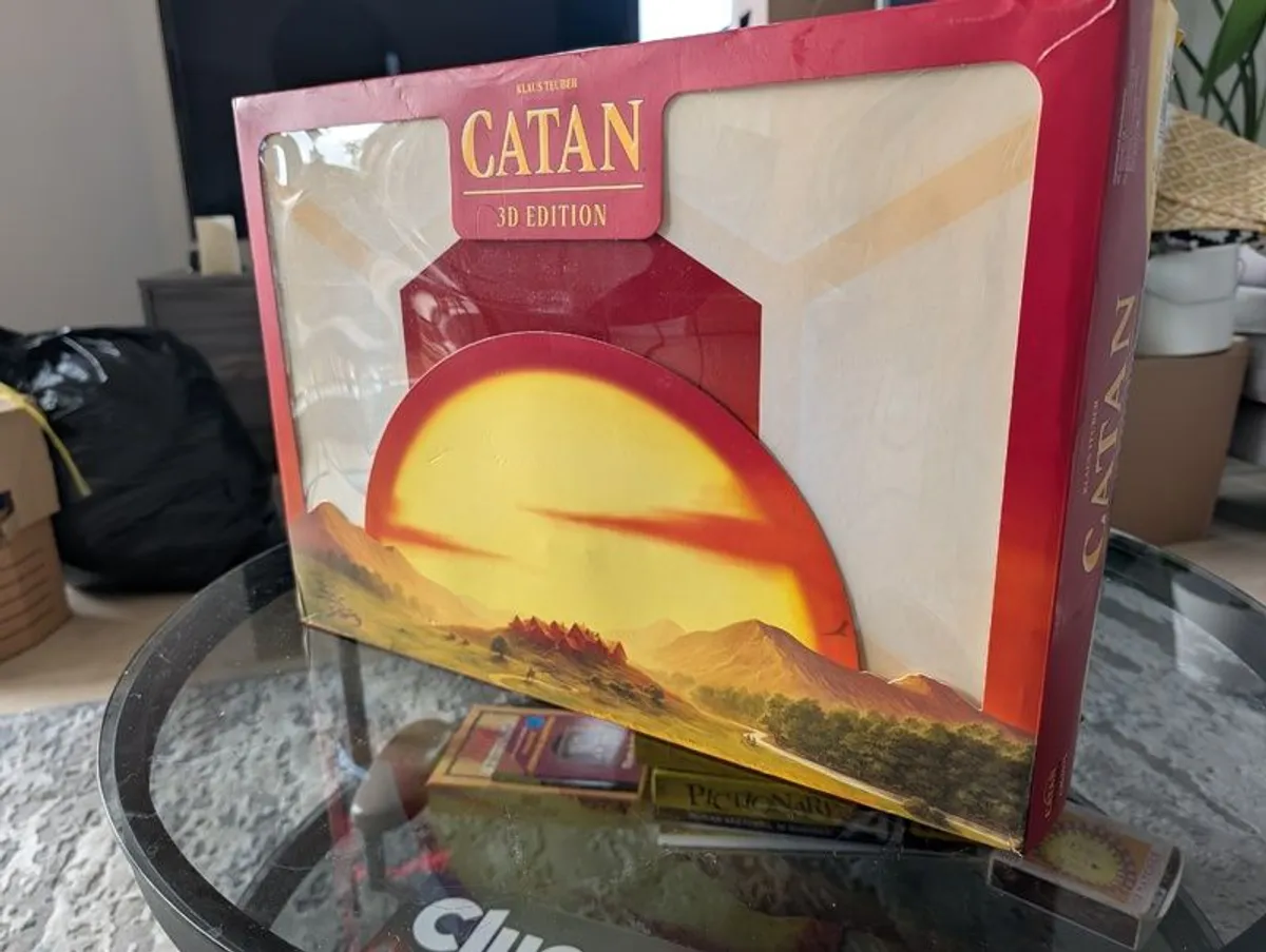 Catan 3D Edition (2021) - Played Once - Like New - Image 1