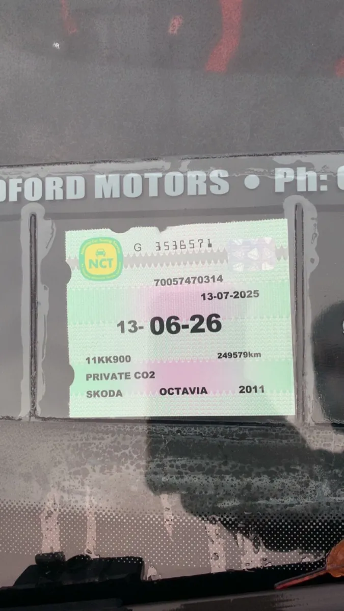 TRADE IN TO CLEAR - 2011 Skoda Octavia - Fresh NCT - Image 3