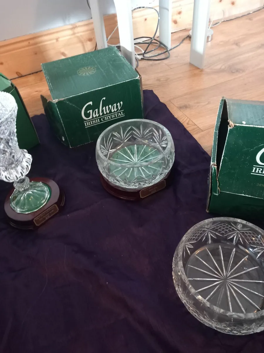 Galway crystal and royal tara items all new - Image 3