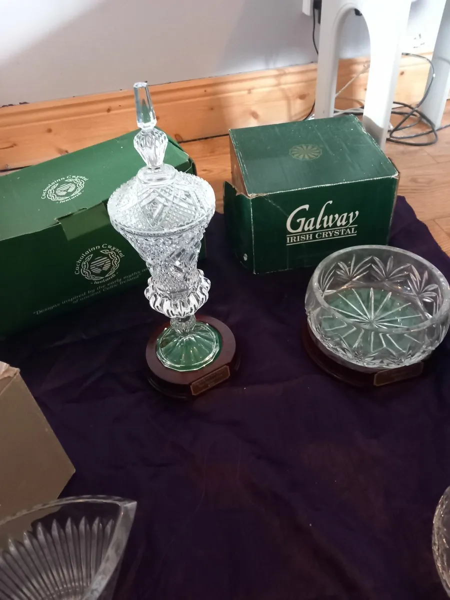 Galway crystal and royal tara items all new - Image 4