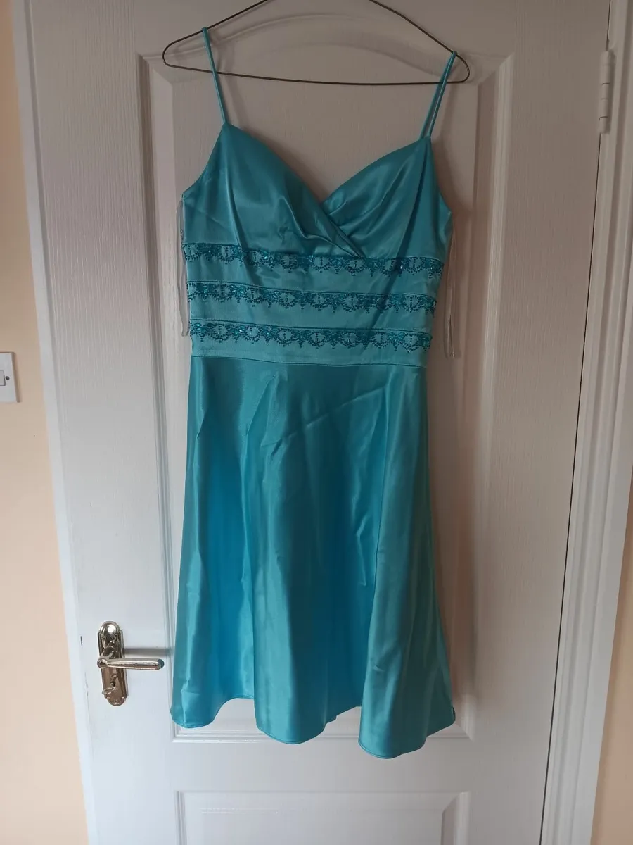 Turquoise blue Dress