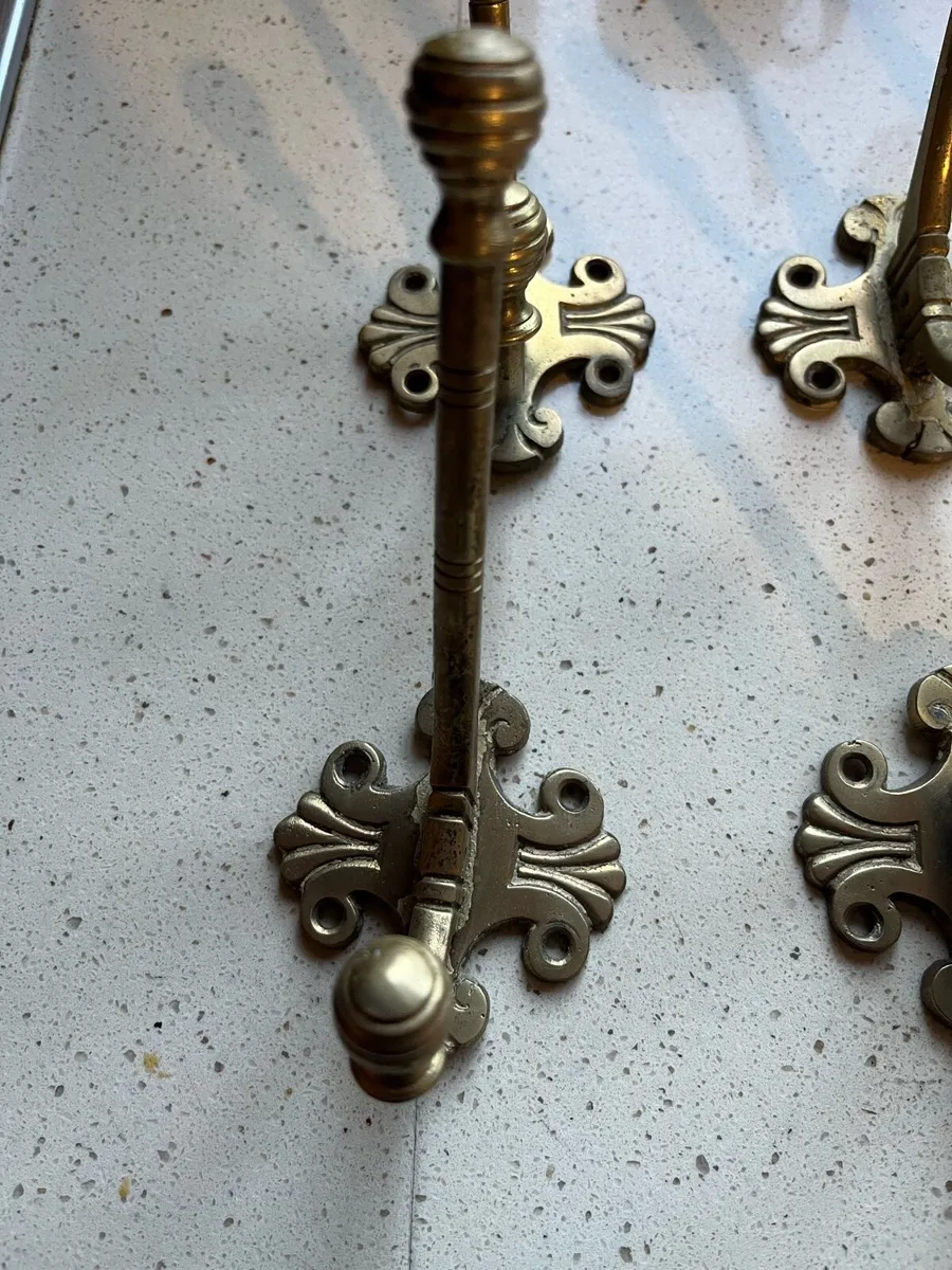 Brass Coat Hangers - Image 2