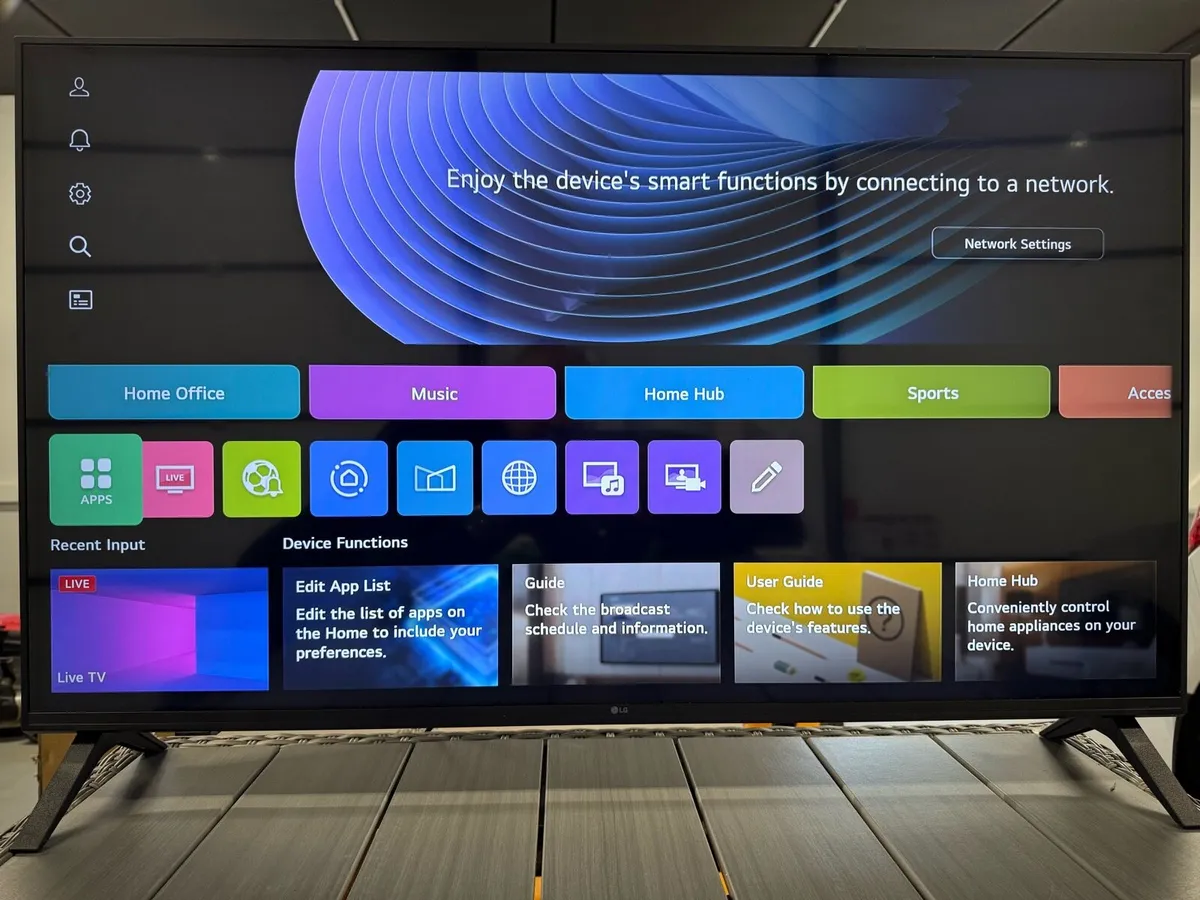 Television: 43inch LG UHD AI UA75 4K Smart TV 2025 - Image 1