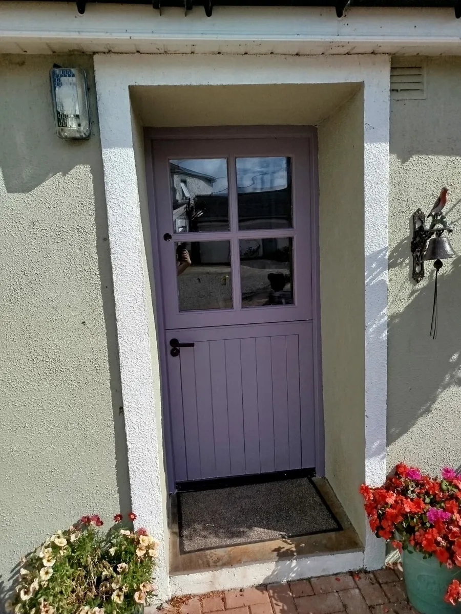 Irish Made Solid Hardwood Cottage Half Doors - Image 4