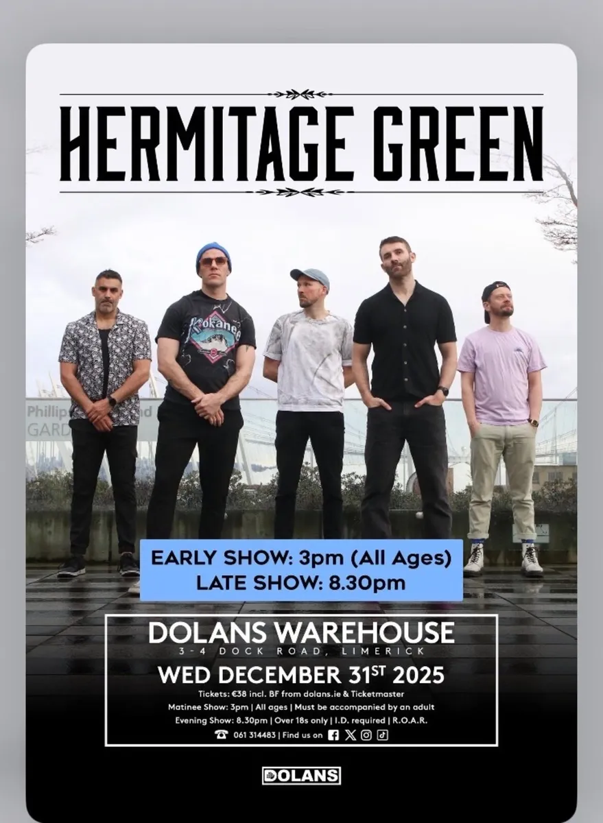 Hermitage Green Tickets New Year’s Eve
