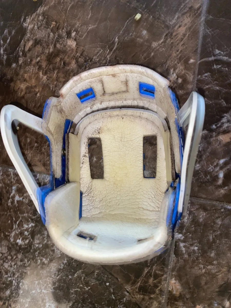 Old style blue hobie hurling helmet - Image 4
