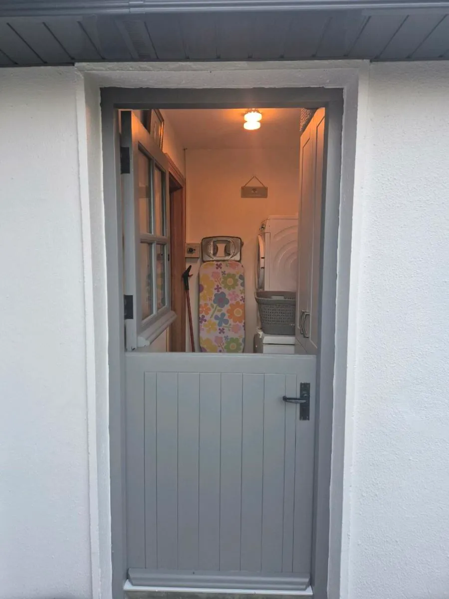 Irish Made Solid Hardwood Cottage Half Doors - Image 1