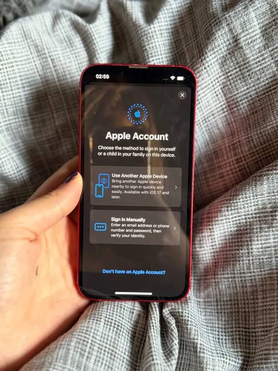 Apple iPhone 13 RED 128GB  Unlocked - Image 1