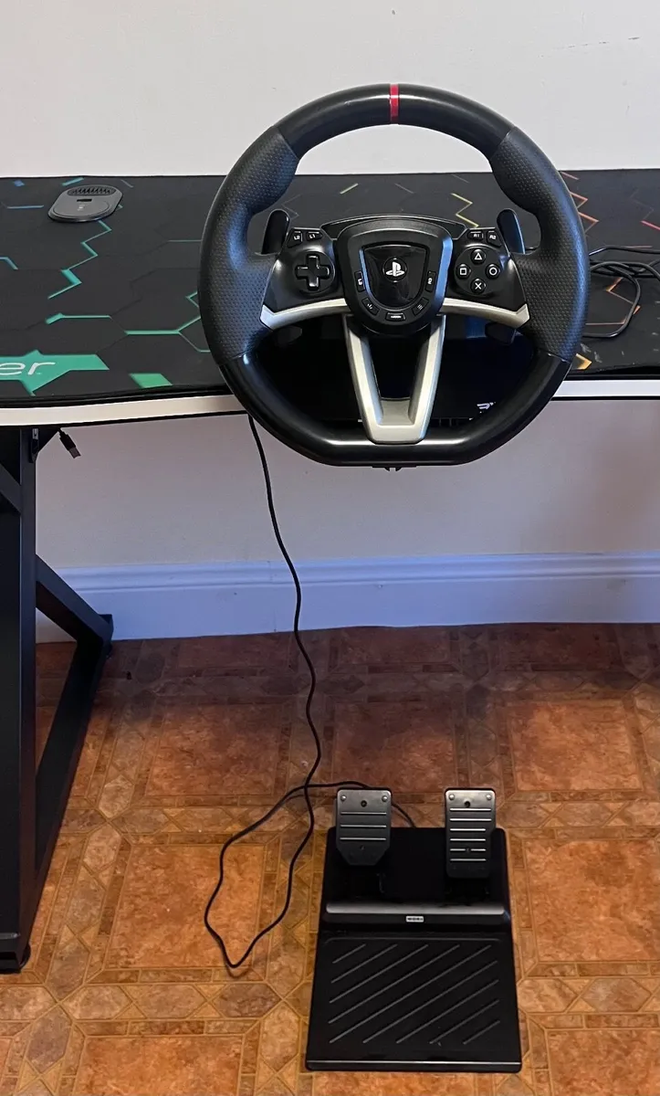 PlayStation Steering  Wheel Hori Apex Racing - Image 2