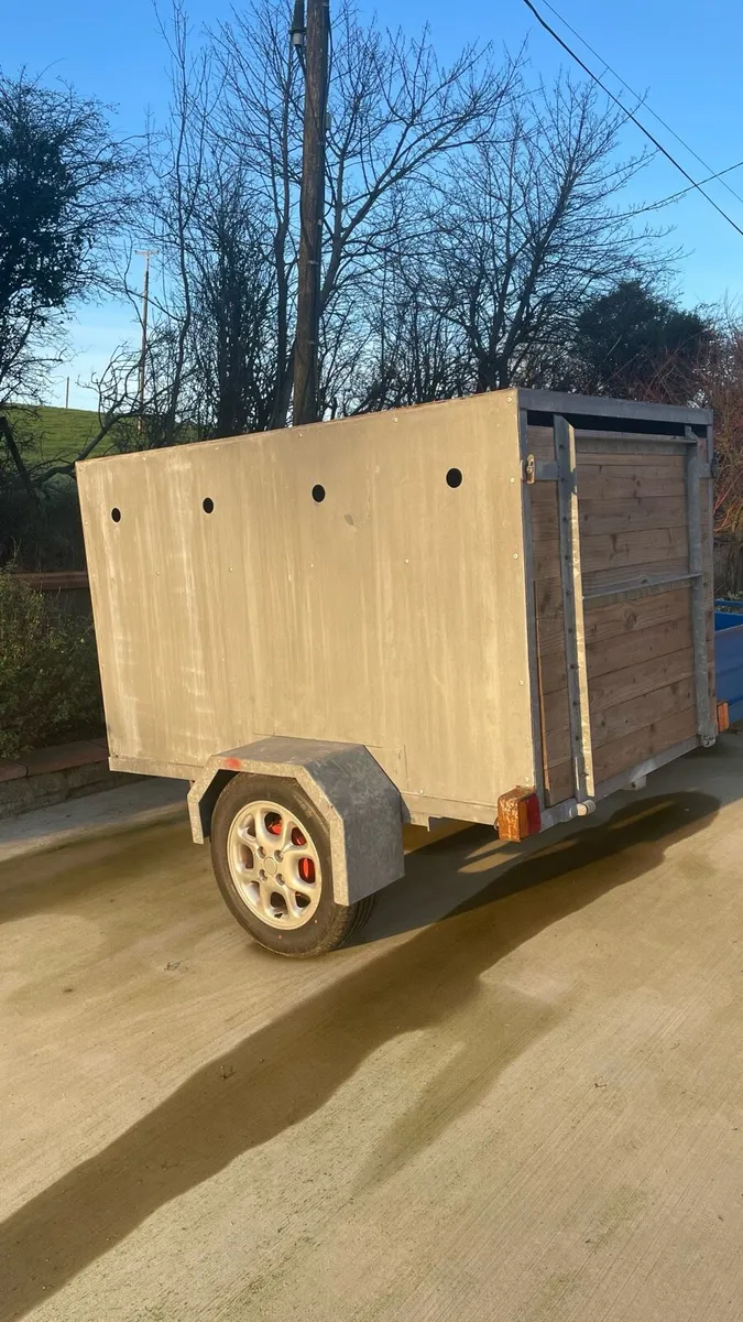 6ft x 4ft car trailer - Image 1