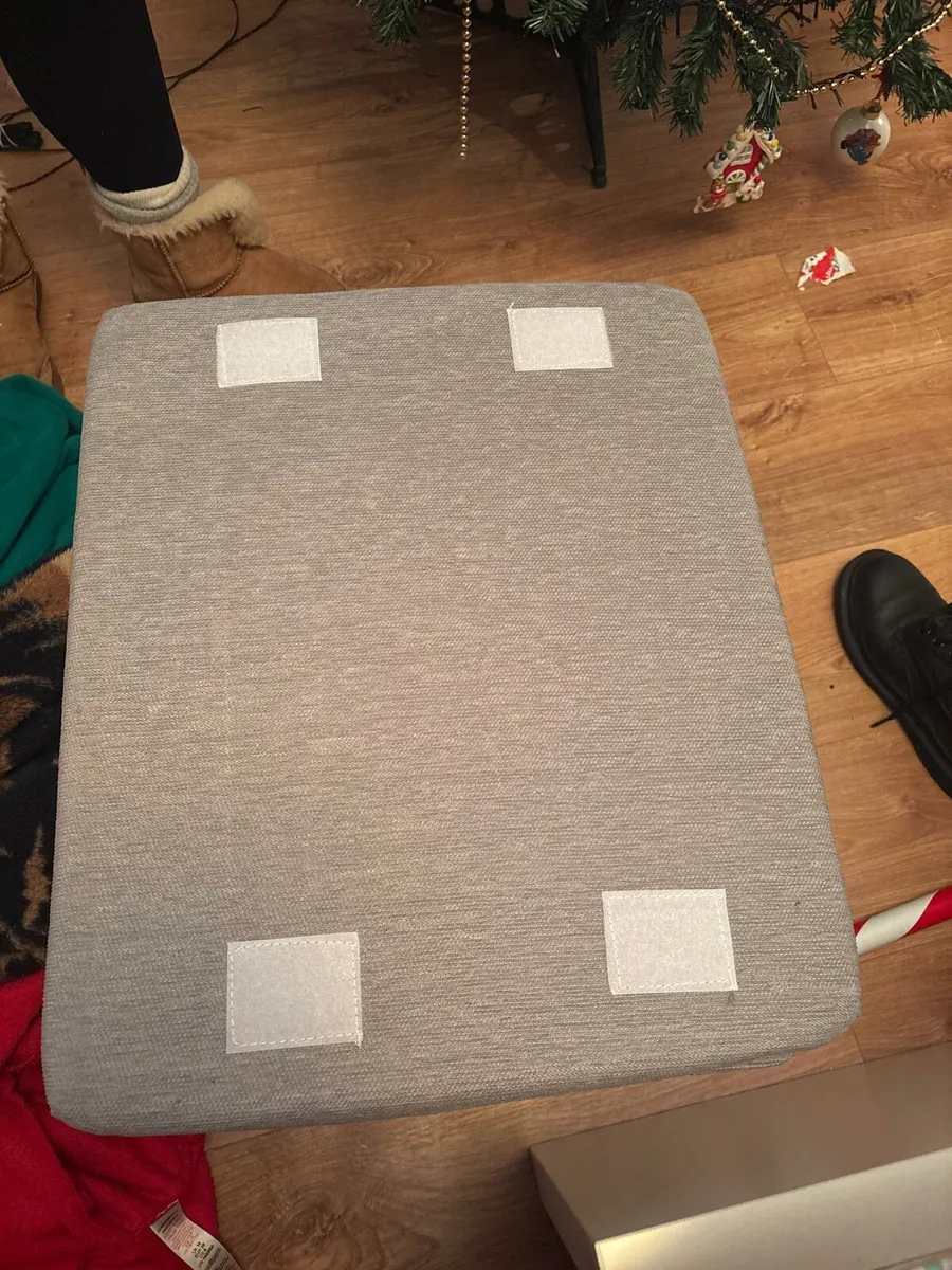 Nursing rocking chair & matching footstool. - Image 3