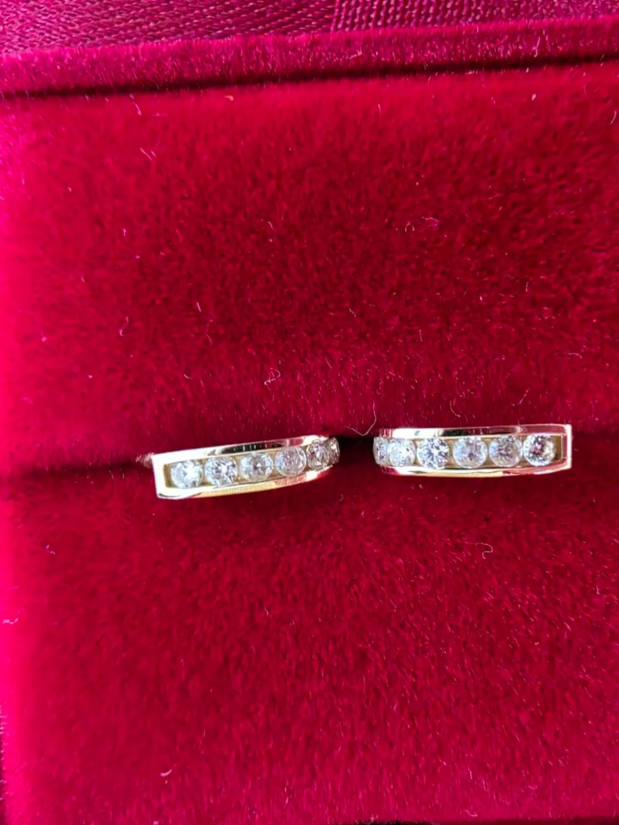 Children's gold earrings - Image 2