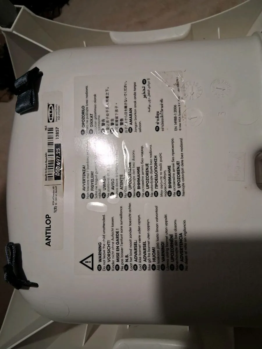 Brand New Babylo Bathtub Plus IKEA High Chair - Image 4