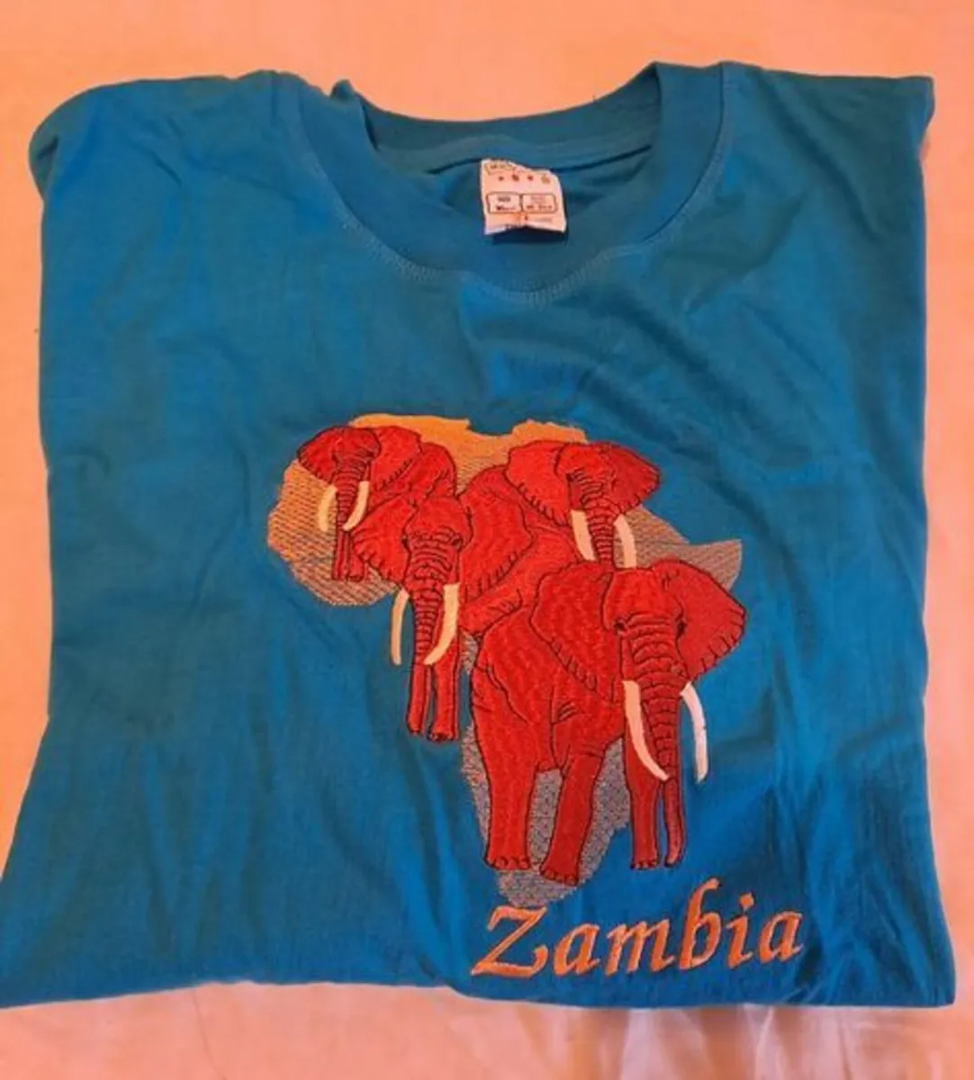 Zambia Tee Shirt size XL - Image 1